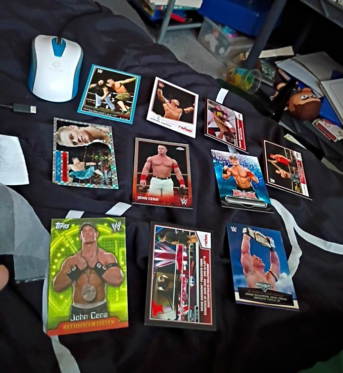 Topps WWE John Cena 2013 Topps WWE Base Set Trading Card Lot (10) Topps WWE John Cena 2013 Topps WWE Base Set Trading Card Lot (10)