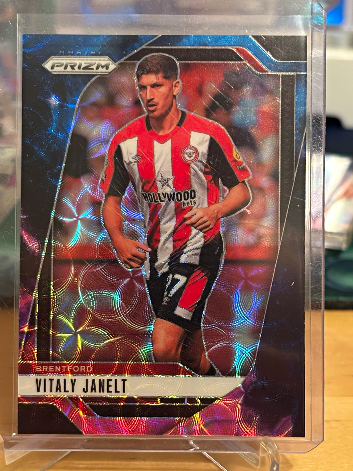 Panini 2024-25 Prizm Premier League Vitaly Janelt #240 Choice Nebula 1/1 Panini 2024-25 Prizm Premier League Vitaly Janelt #240 Choice Nebula 1/1