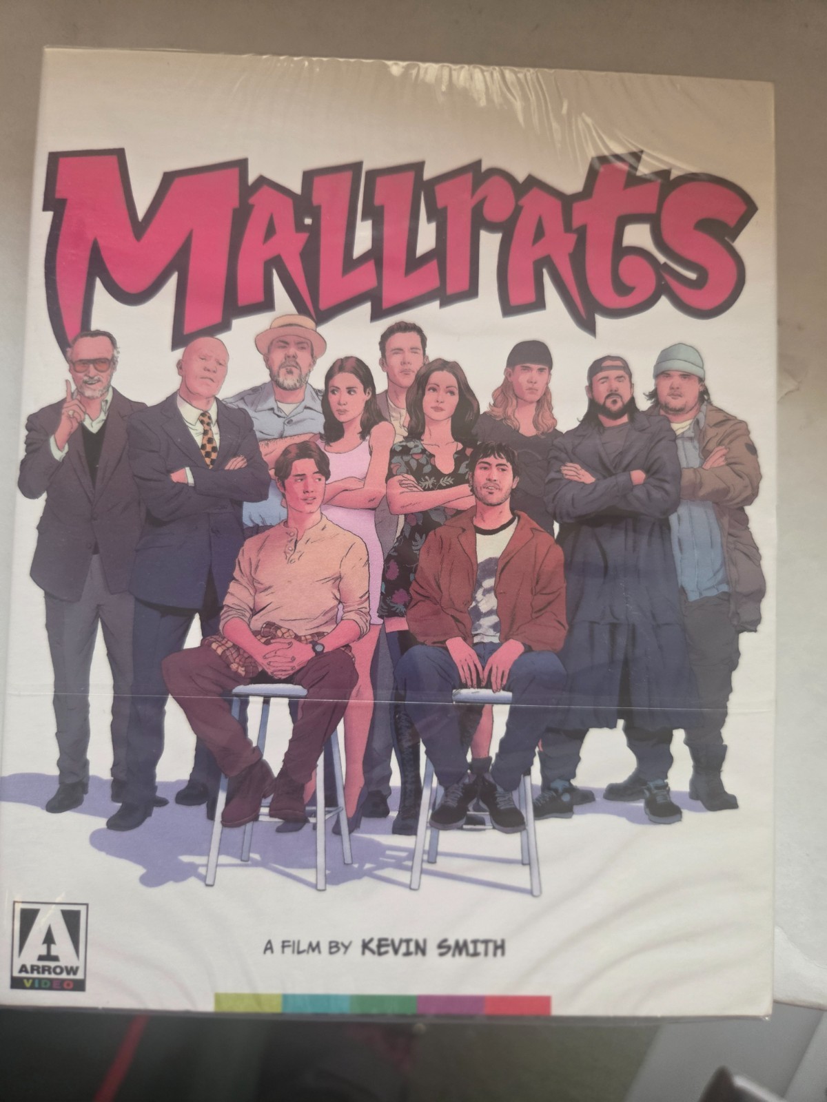 Mallrats (Blu-ray, 1995) OOP w/Slipcover Arrow Video Kevin Smith Sealed New Mallrats (Blu-ray, 1995) OOP w/Slipcover Arrow Video Kevin Smith Sealed New