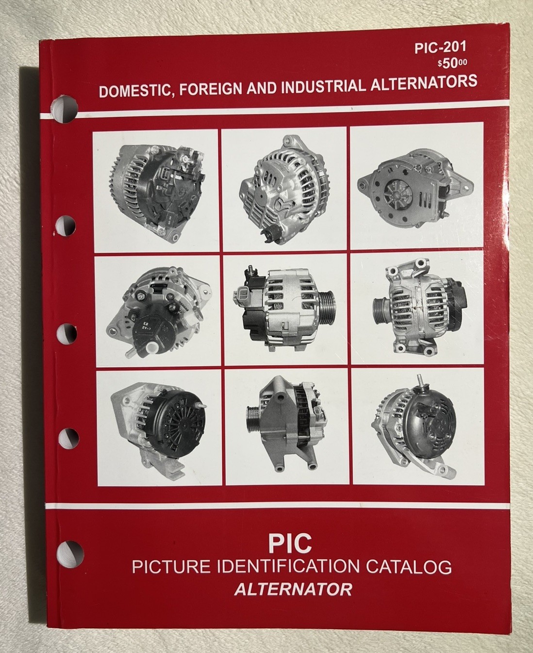 A&T Inc. 2001 Domestic, Foreign and Industrial Alternators Catalog PIC-201