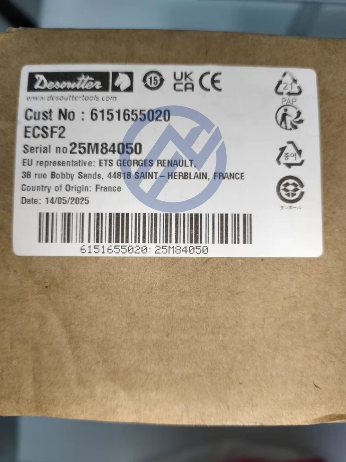 1PC new Desoutter 6151655020 ECSF2 Electric Screwdriver Bit DHL
