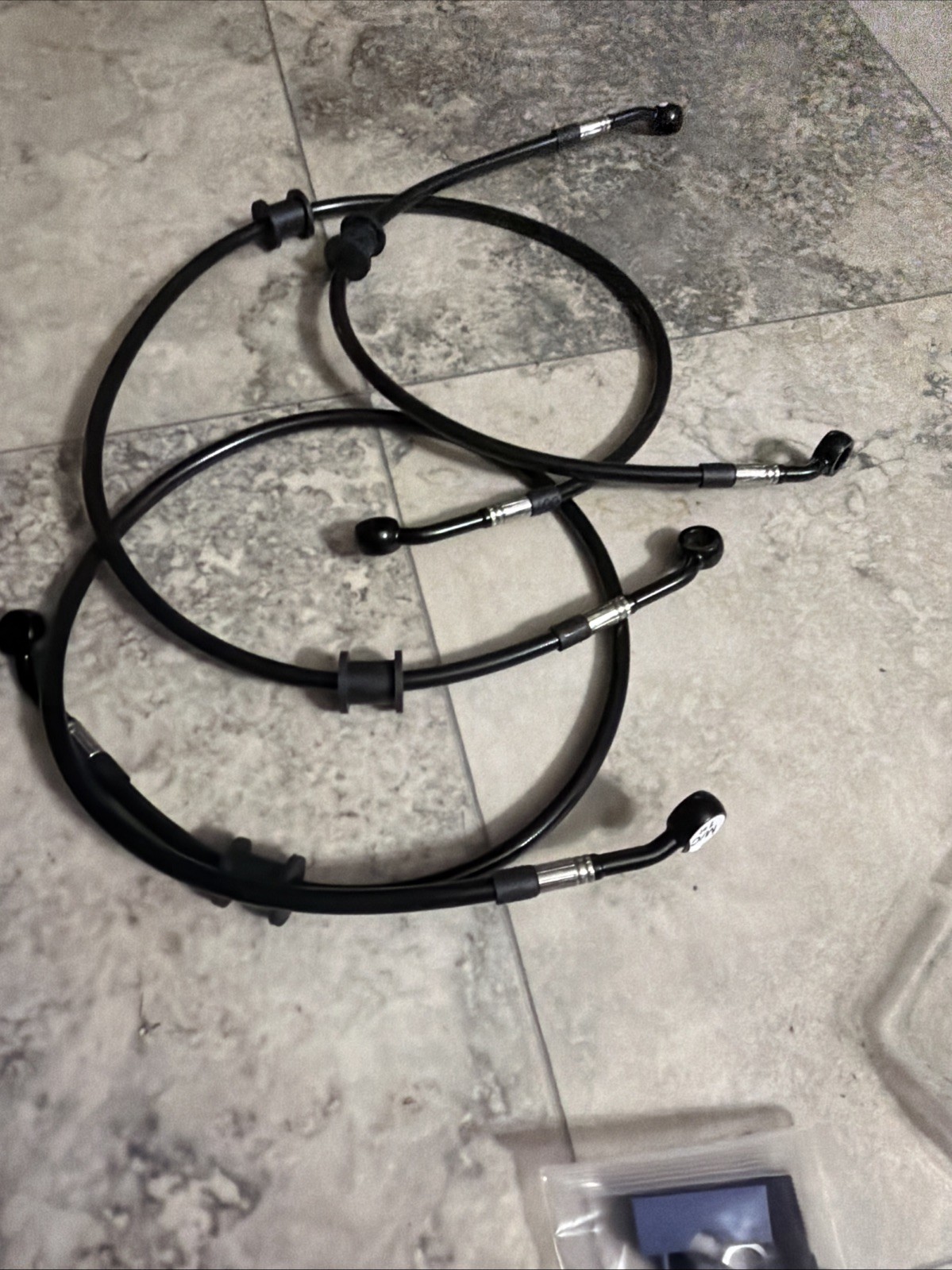Spiegler Brake Lines:3 F+R for Yamaha FZ-09 2014-16 Prem Kit w Bolts Alt Frt Spiegler Brake Lines:3 F+R for Yamaha FZ-09 2014-16 Prem Kit w Bolts Alt Frt