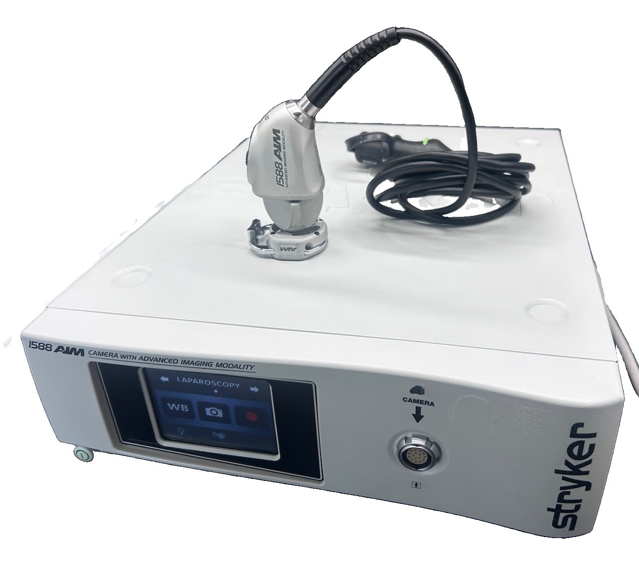 Stryker 1588-010-000 HD AIM Camera Control  & 1588-610-122 HD AIM Camera Head
