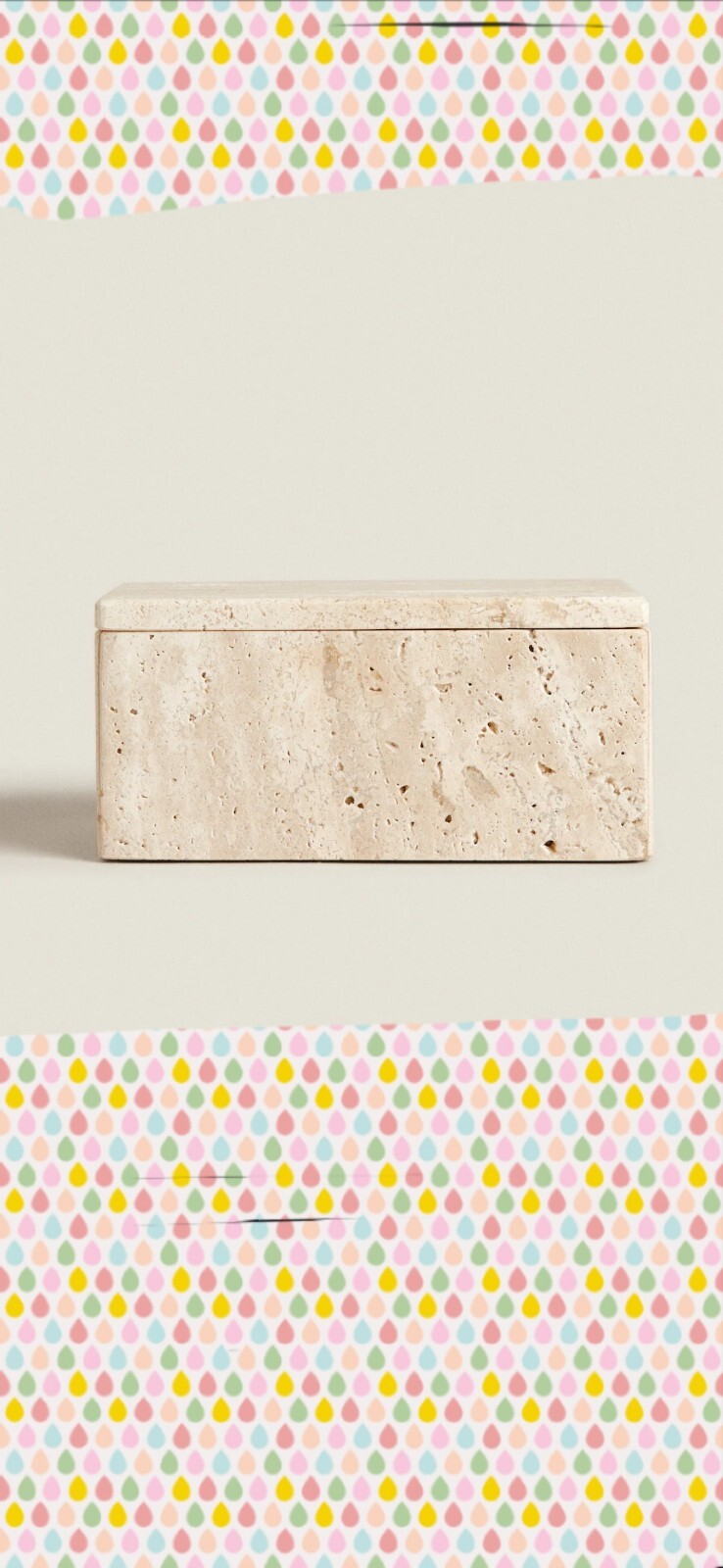 Zara Home Bathroom Container Beige Stone Heavy Duty Stylish Container Natural Zara Home Bathroom Container Beige Stone Heavy Duty Stylish Container Natural