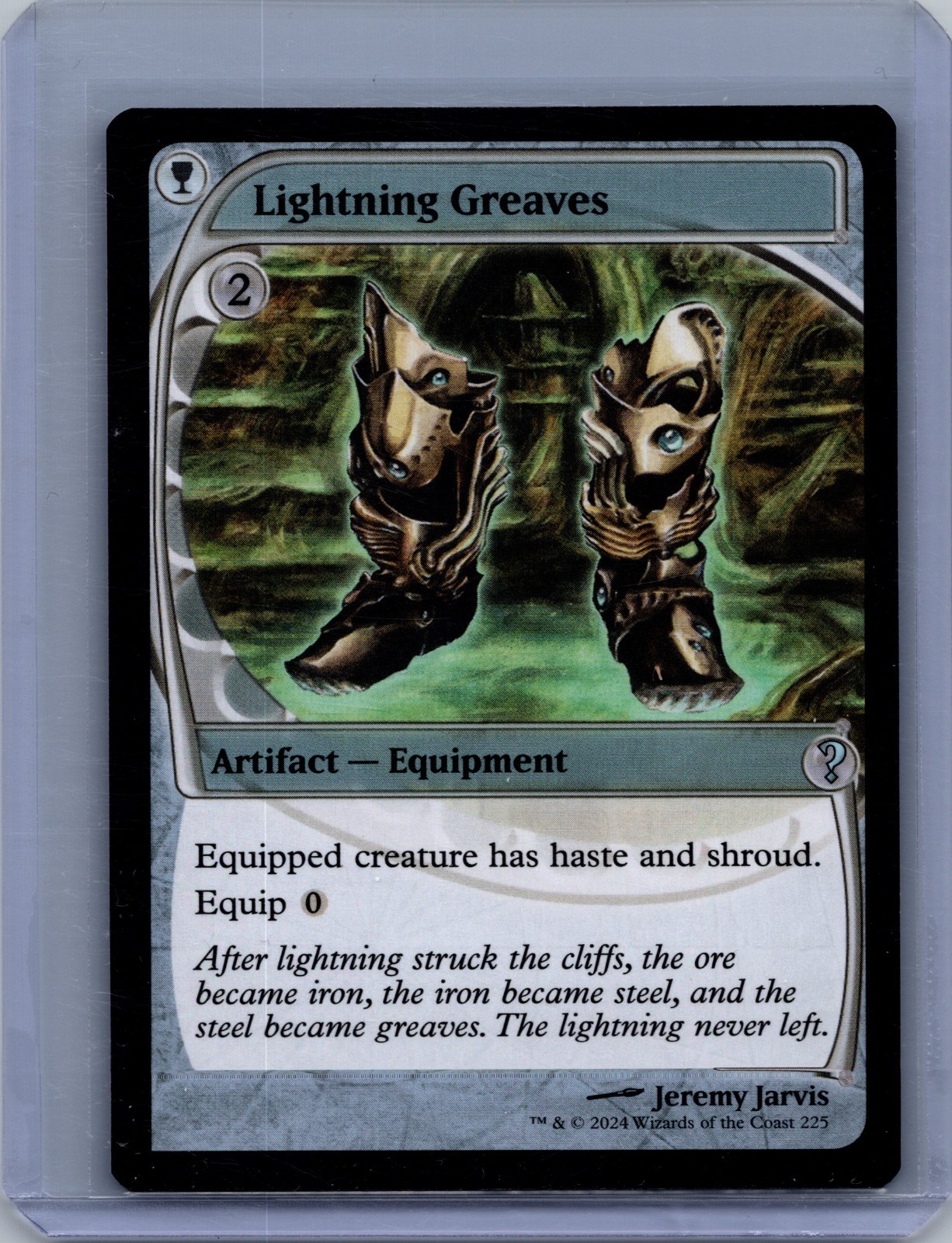 Wizards of the Coast Lightning Greaves Mystery Booster 2 Regular EN 0225 Wizards of the Coast Lightning Greaves Mystery Booster 2 Regular EN 0225
