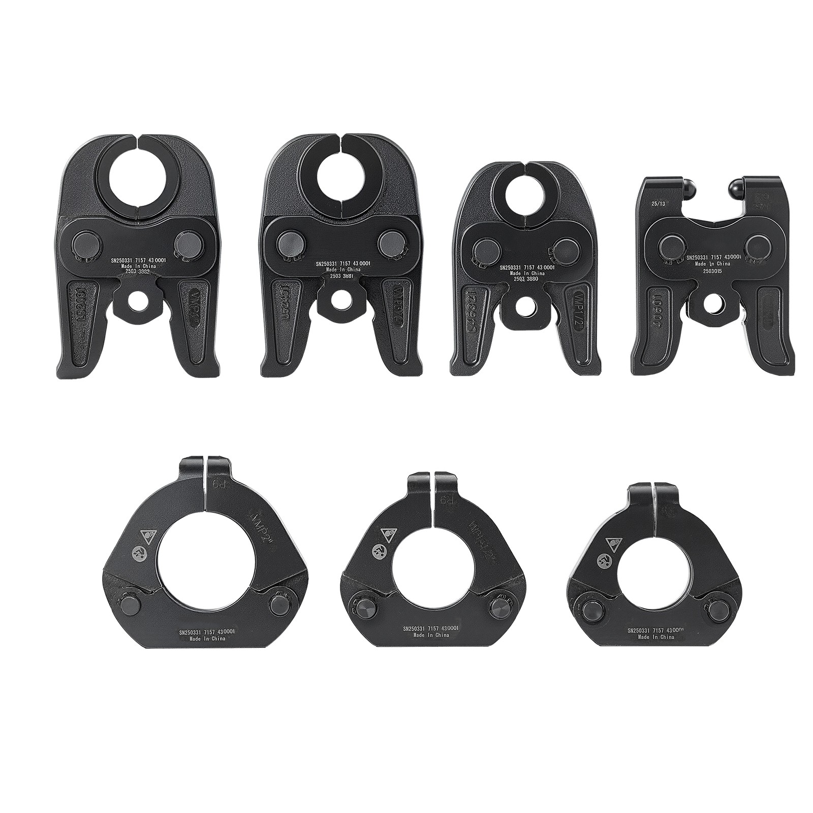 Uimoso 7 PCS MegaPress Pressing Kit 1/2 Uimoso 7 PCS MegaPress Pressing Kit 1/2
