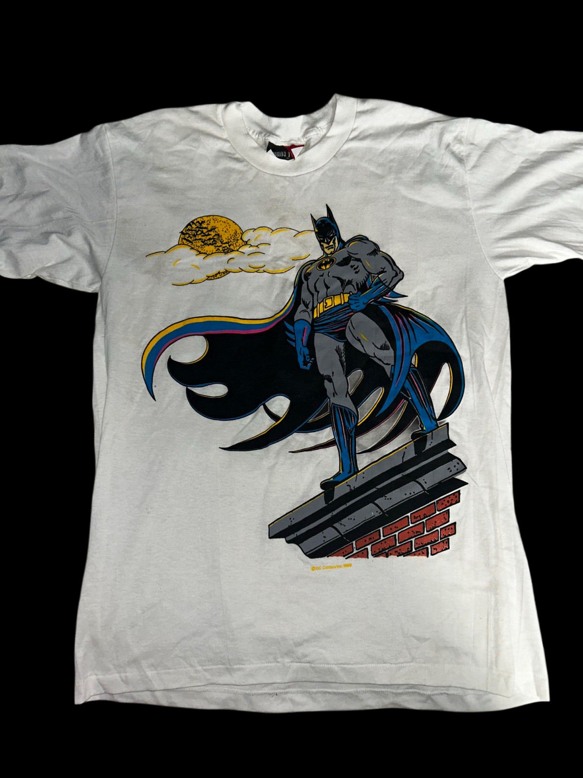 Vintage 1980s Rare DC COMICS Deadstock Batman Comic Tshirt. Vintage 1980s Rare DC COMICS Deadstock Batman Comic Tshirt.