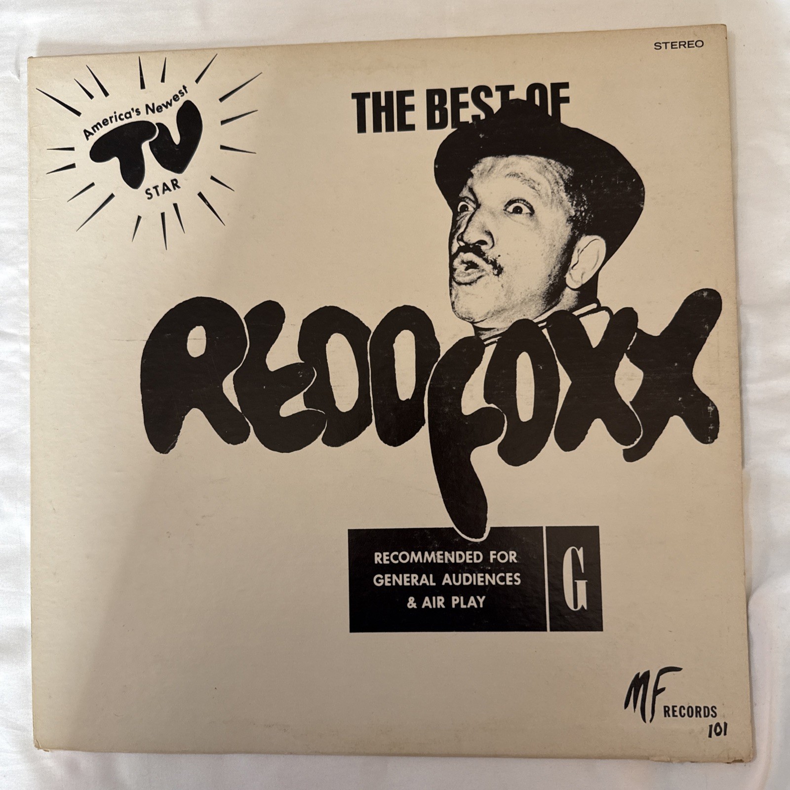 The Best of Redd Foxx - 1972 Vinyl LP MF Records MF 101 - Vintage The Best of Redd Foxx - 1972 Vinyl LP MF Records MF 101 - Vintage