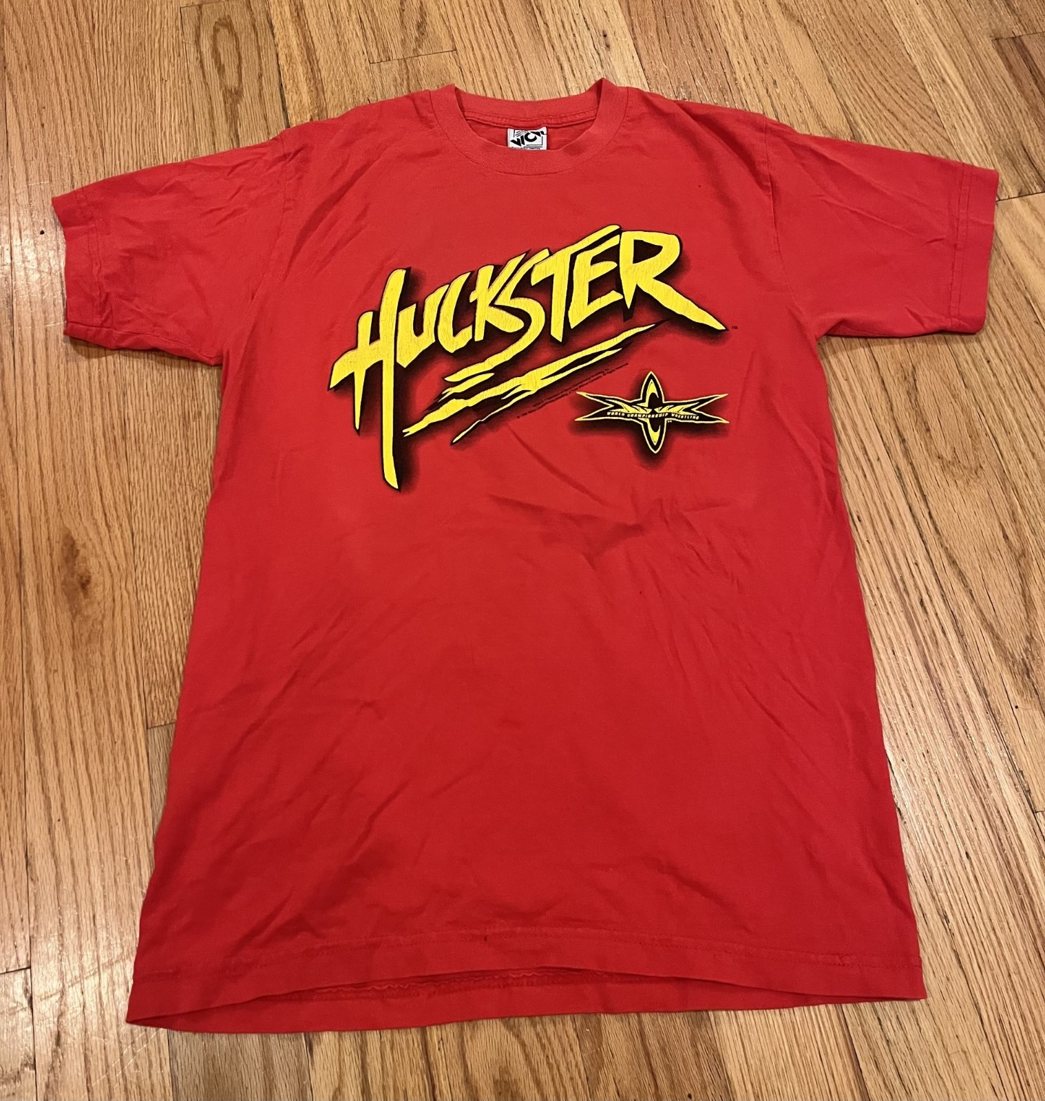 Vintage 1998 WCW Hulk Hogan Hulkster Red Shirt - Rare - M Vintage 1998 WCW Hulk Hogan Hulkster Red Shirt - Rare - M