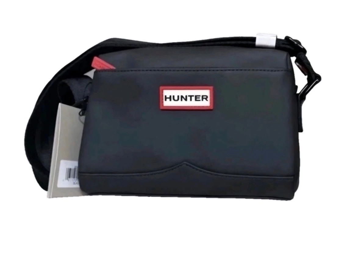 NEW Hunter Women\'s Crossbody Bag Adjustable Strap Travel Everyday Purse Black