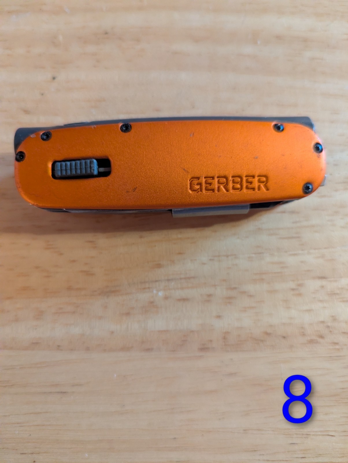 Gerber Outdoor  Fit Light Orange Multi-tool ,Great LIGHT UP