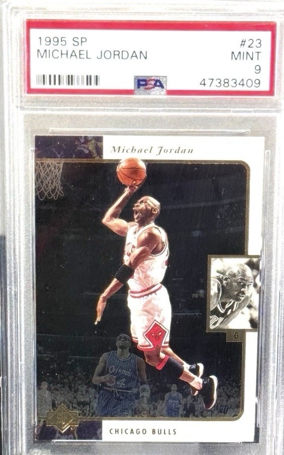 1995 SP #23 Michael Jordan PSA 9 Upper Deck 1995 SP #23 Michael Jordan PSA 9 Upper Deck