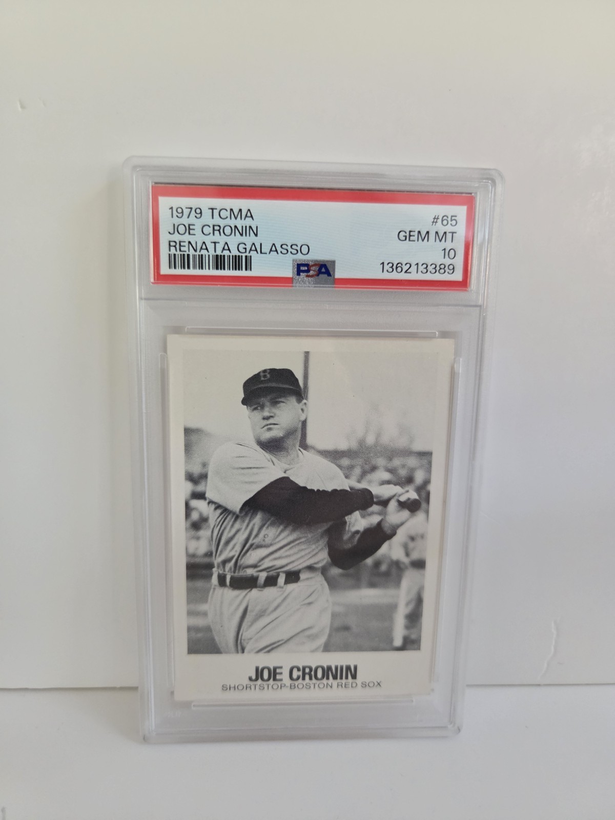 1977-84 TCMA Renata Galasso - Series 2 Joe Cronin #65 1/1
