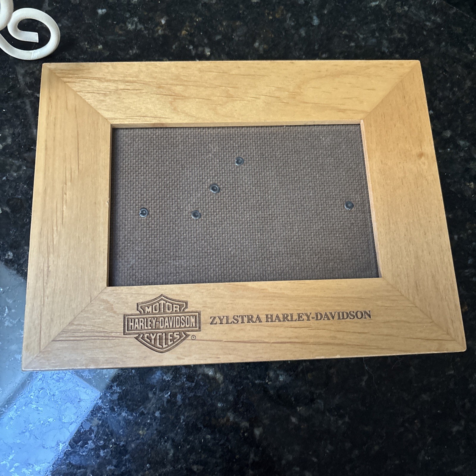 Vtg Harley Davidson Zylstra Picture Frame 9” X 7” Vtg Harley Davidson Zylstra Picture Frame 9” X 7”