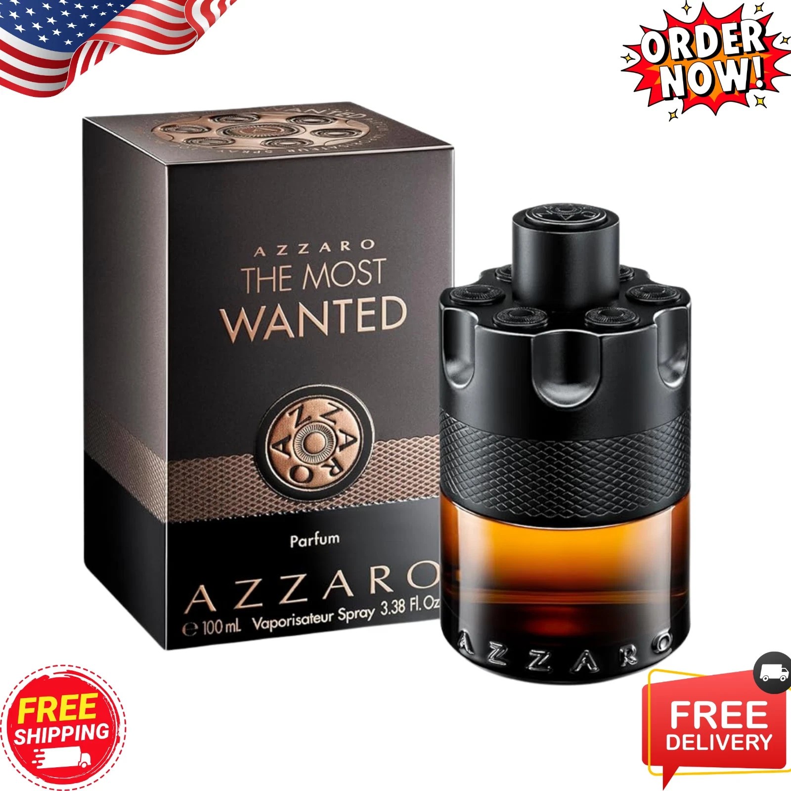 Azzaro The Most Wanted Parfum for Men 3.38 oz / 100 ml – New in Box. Azzaro The Most Wanted Parfum for Men 3.38 oz / 100 ml – New in Box.