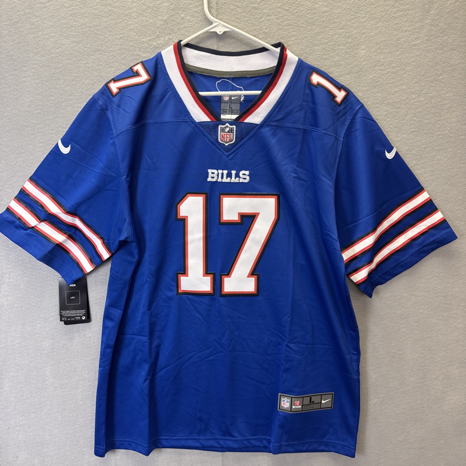 Josh Allen Jersey Buffalo Bills Nike Jersey Home  #17 NFL bills Mafia
