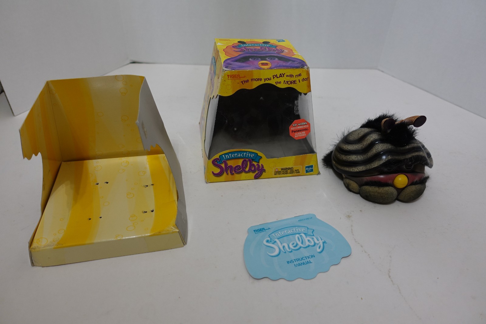 Vintage Rare 2001 Tiger Electronics Midnight Black Shelby Furby Friend - Working