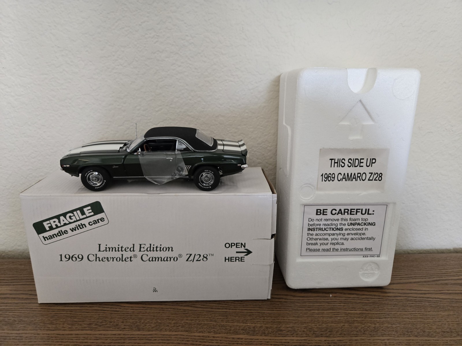 Danbury Mint 1969 Camaro Limited Edition BNIB