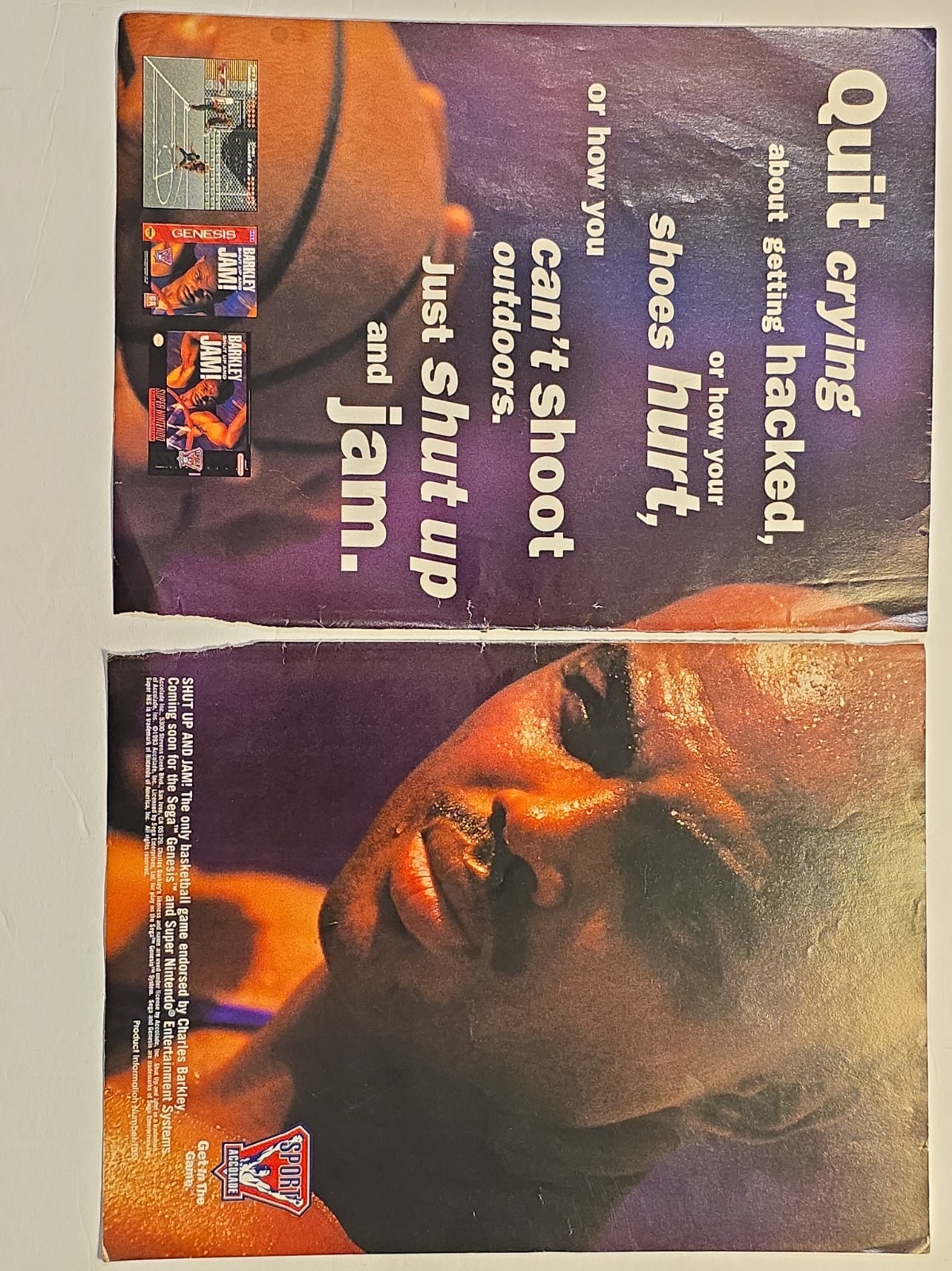 ​RARE Vintage 90s NBA Basketball Gaming Ephemera Lot Barkley & Pippen Features