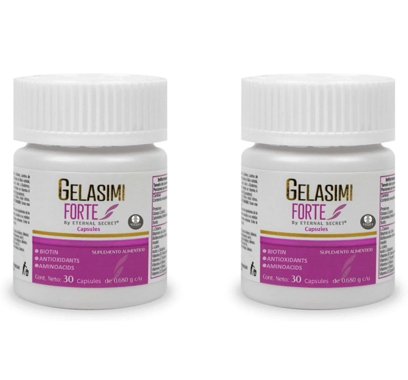2 Pack Gelasimi Forte – 30 Softgel Capsules – Hair, Skin & Nails Support Mx 2 Pack Gelasimi Forte – 30 Softgel Capsules – Hair, Skin & Nails Support Mx