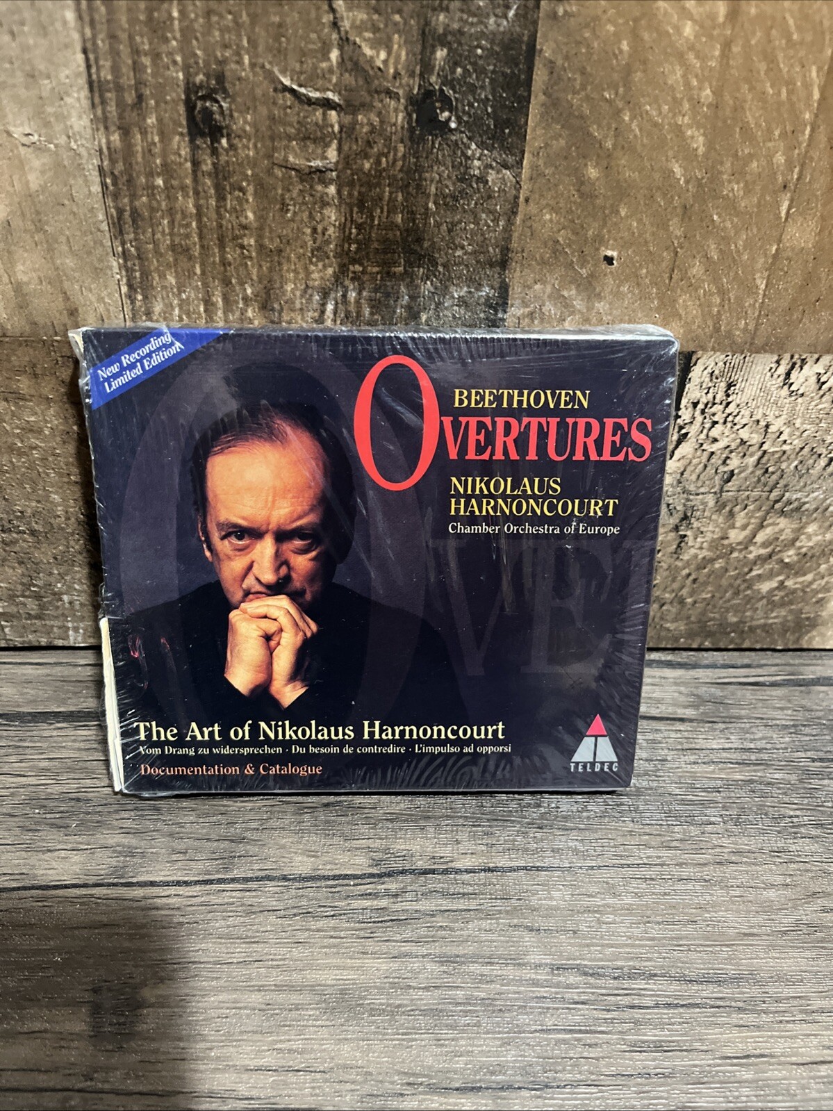 Nikolaus Harnoncourt Beethoven: Overtures Chamber Orchestra Of Europe CD Sealed Nikolaus Harnoncourt Beethoven: Overtures Chamber Orchestra Of Europe CD Sealed