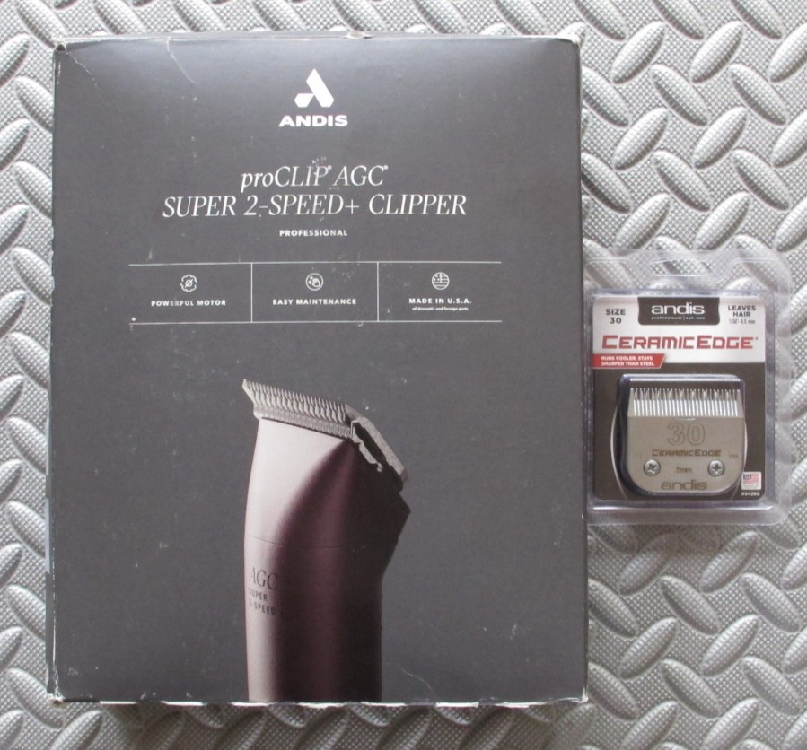 Andis Professional UltraEdge Super 2-Speed Clipper Burgundy + Free extra Blade Andis Professional UltraEdge Super 2-Speed Clipper Burgundy + Free extra Blade