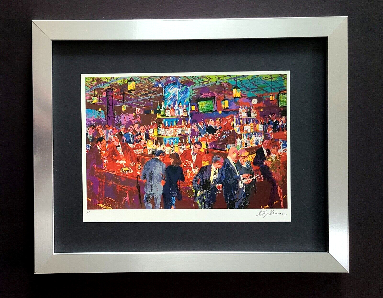 LEROY NEIMAN, 1980's SIGNED PRINT FRAMED LEROY NEIMAN, 1980's SIGNED PRINT FRAMED