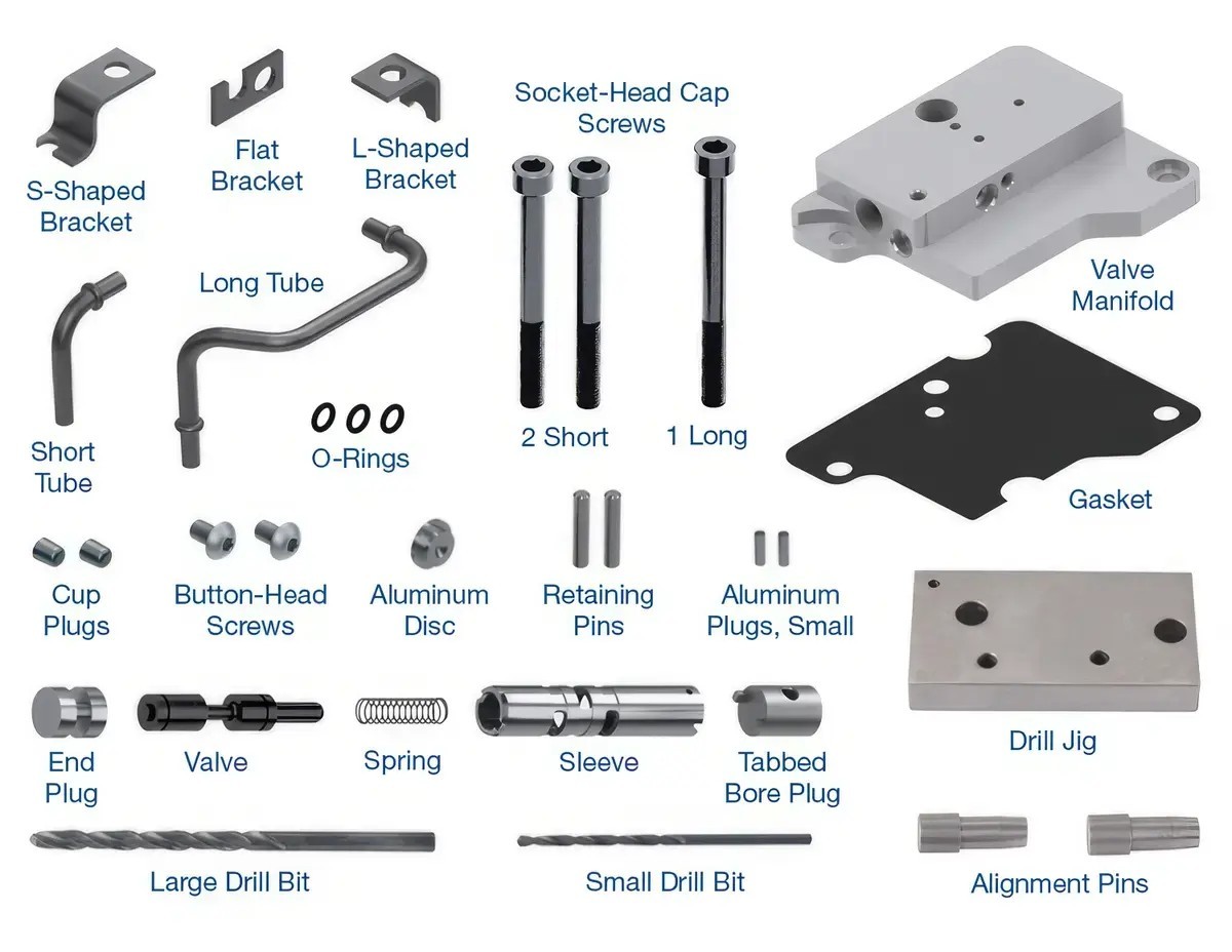 Sonnax Smart-Tech Overrun Clutch Valve Kit 1997-Up GM 4L80/4L85-E 34200-40K Sonnax Smart-Tech Overrun Clutch Valve Kit 1997-Up GM 4L80/4L85-E 34200-40K