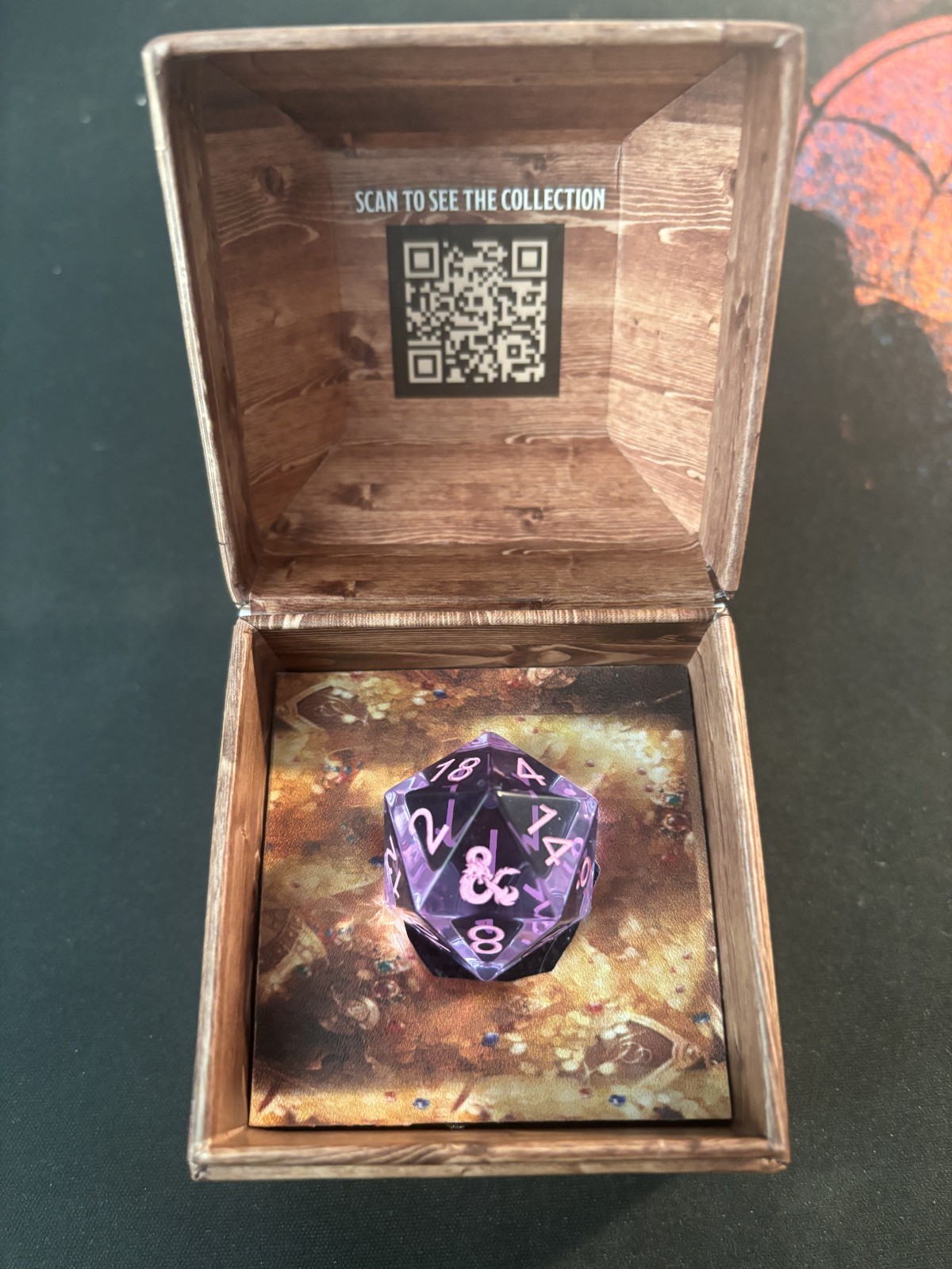 Dungeons & Dragons Fizban's Fortune d20 AMETHYST EPIC Dungeons & Dragons Fizban's Fortune d20 AMETHYST EPIC