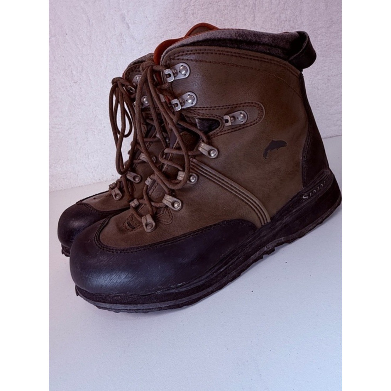 Simms Freestone Wading Boots Mens 9 Vibram Sole Fly Fishing Simms Freestone Wading Boots Mens 9 Vibram Sole Fly Fishing