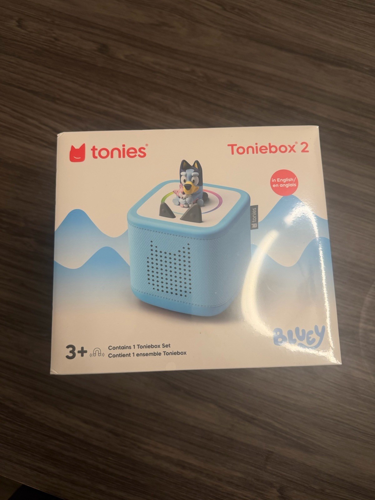 Tonies Toniebox 2 Bluey Starter Set Cloud Blue NEW Audio Player