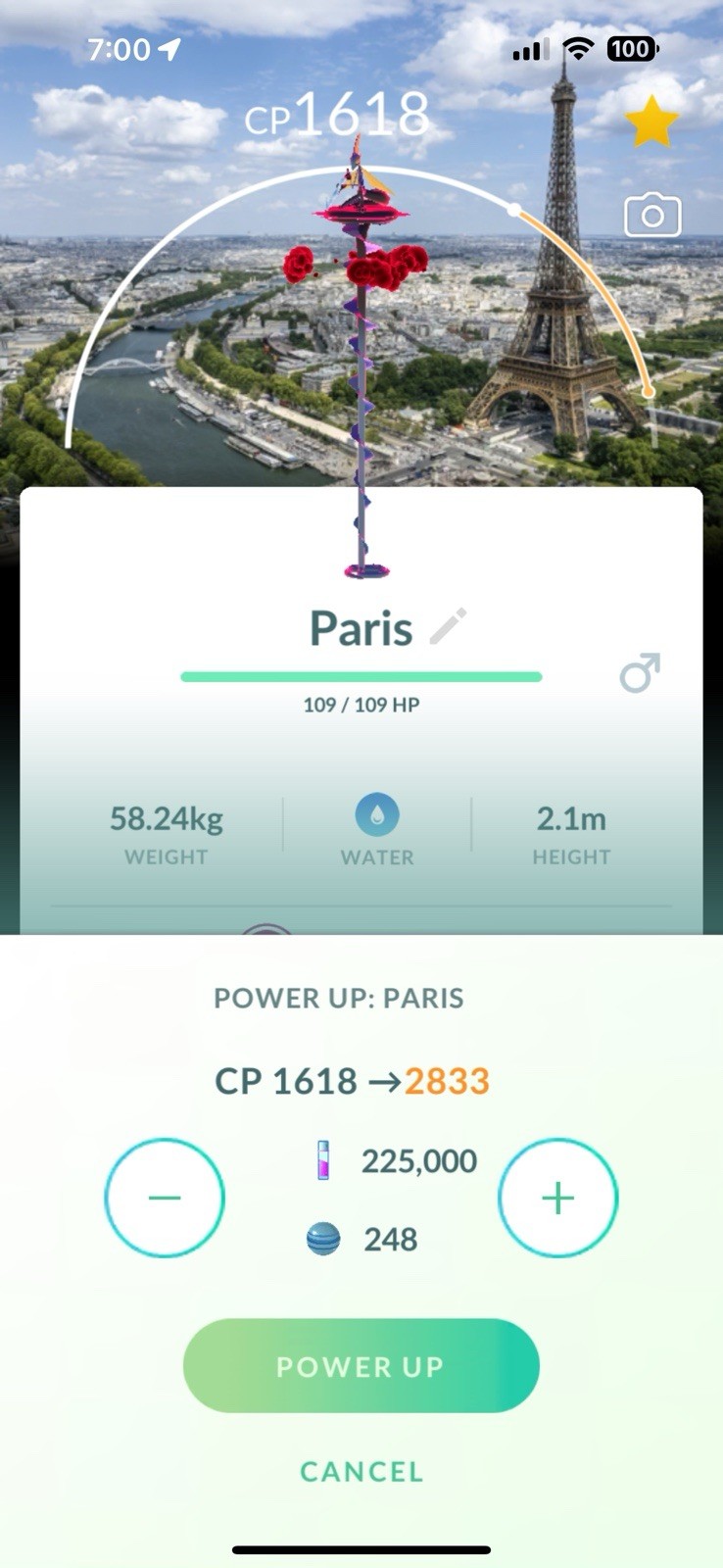 Pokemon Level 40 Gigantamax Inteleon Paris France 3 Movesets GO Pokemon Level 40 Gigantamax Inteleon Paris France 3 Movesets GO