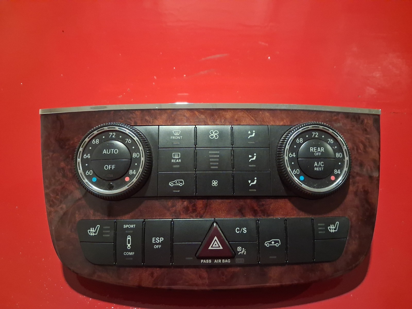 Temperature Control 251 Type R550 Front Fits 07-08 MERCEDES R-CLASS 792052