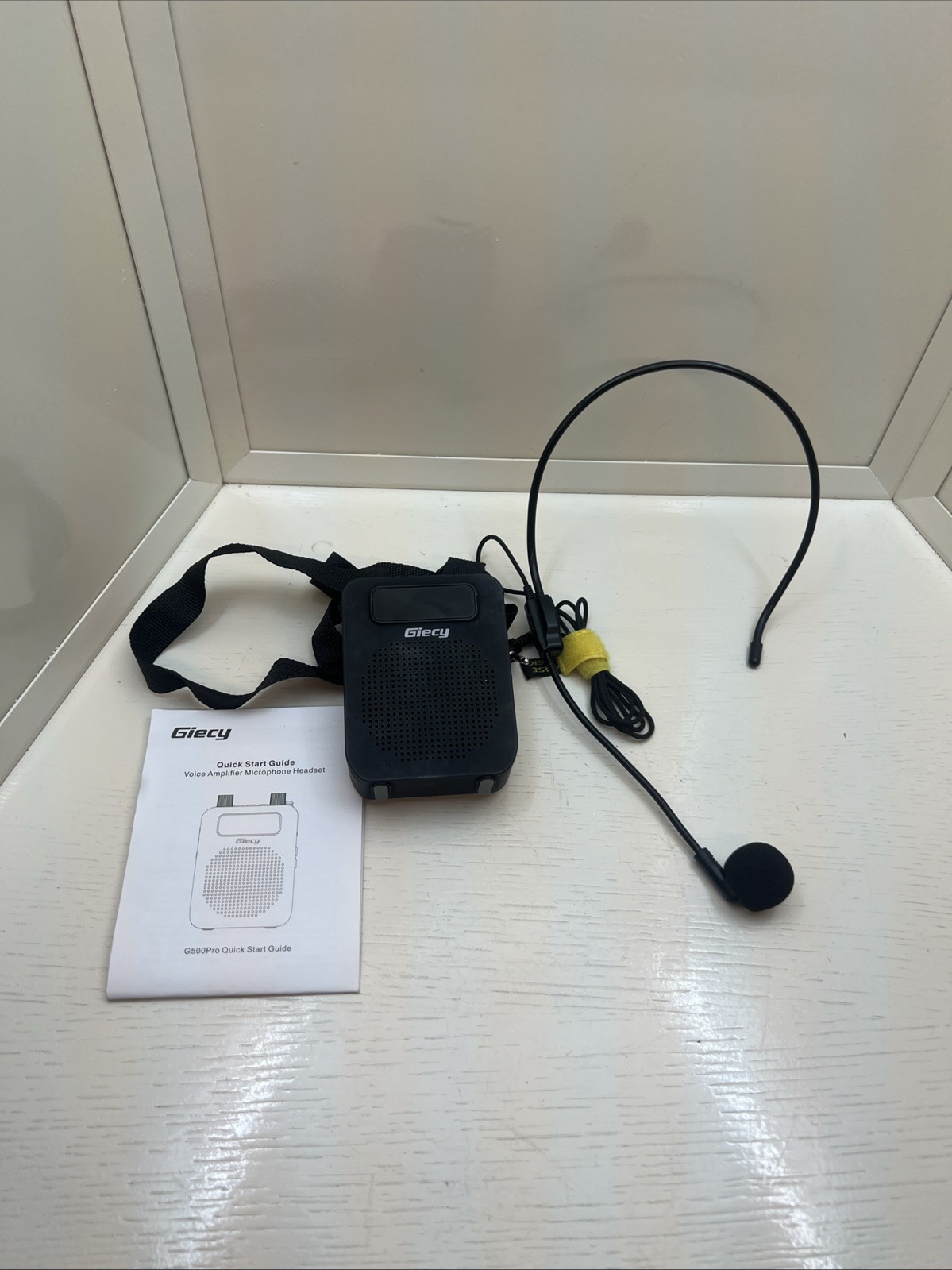 GIECY Voice Amplifier Personal Voice Amplifier, Portable Voice Amplifier 15w