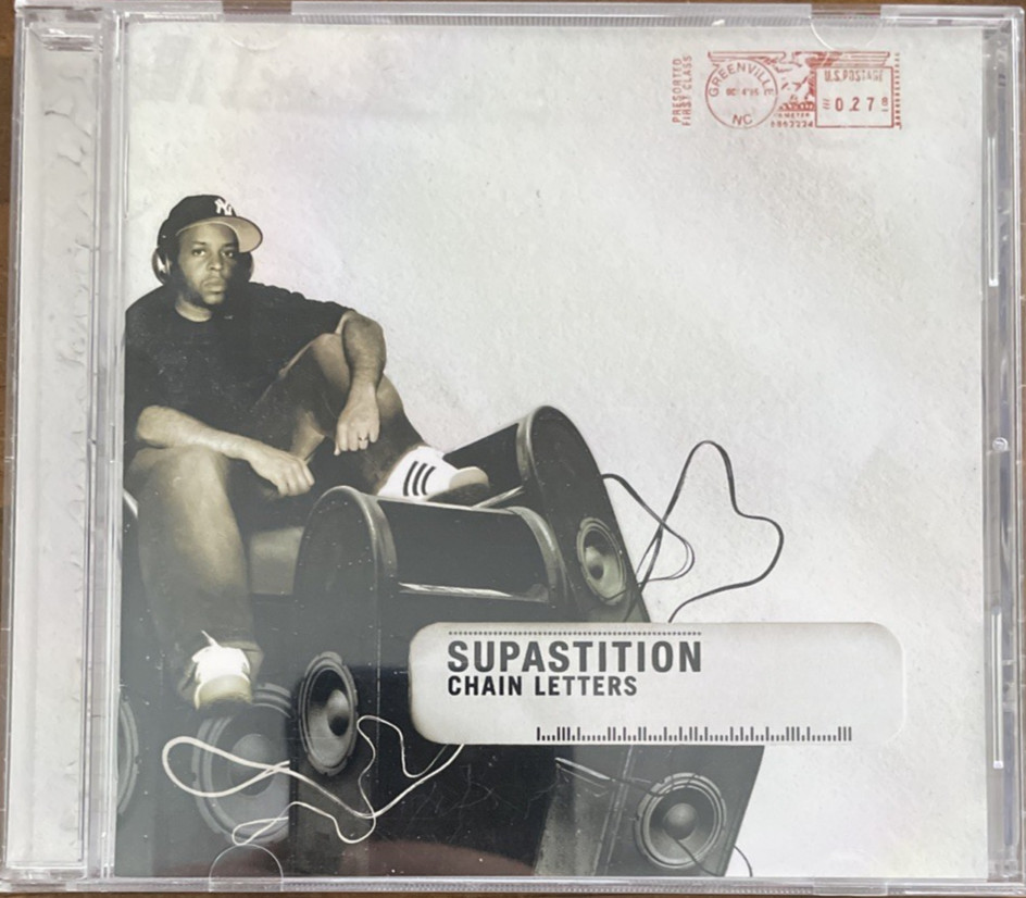 Supastition - Chain Letters CD Soulspazm, 2005 Kam Moye Phonte OOP Supastition - Chain Letters CD Soulspazm, 2005 Kam Moye Phonte OOP