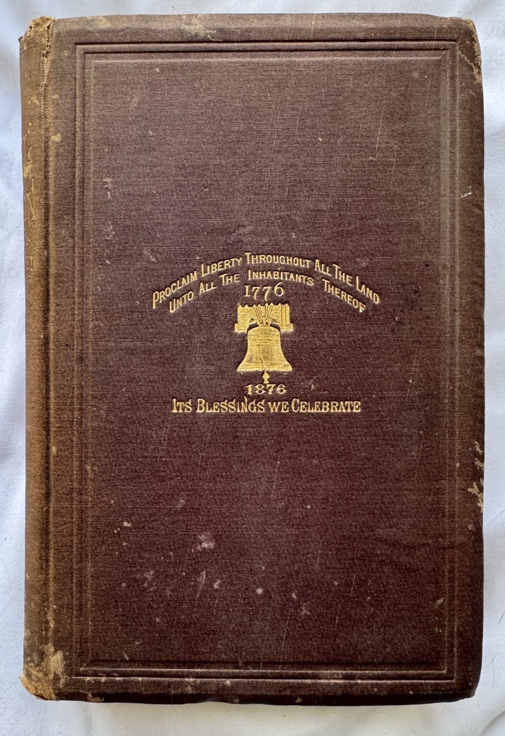 RARE 1876 Centennial Exposition Salesman’s Prospectus Dummy-Map-Spine Strip-Ads