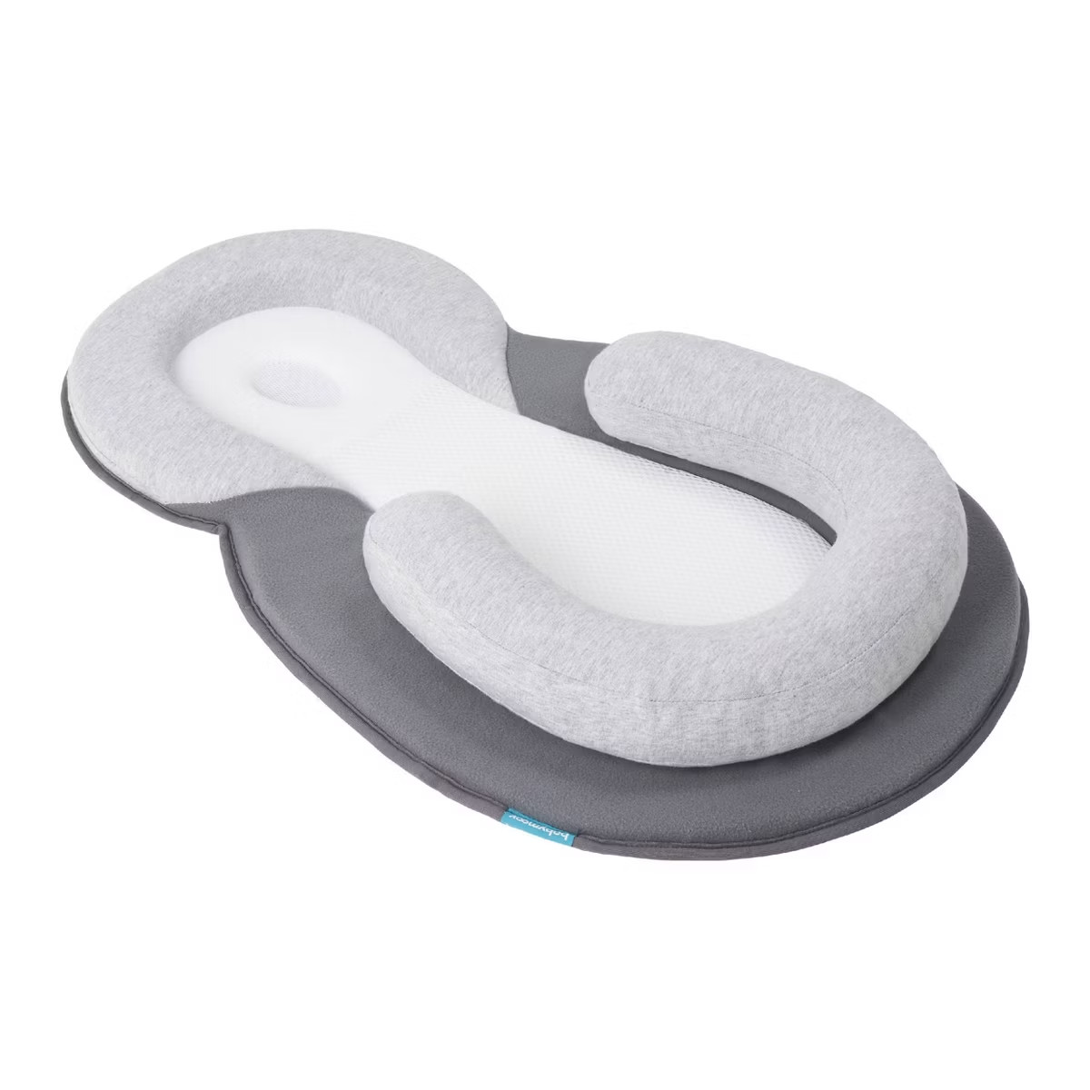 Babymoov Premium Baby Lounger, White/Gray