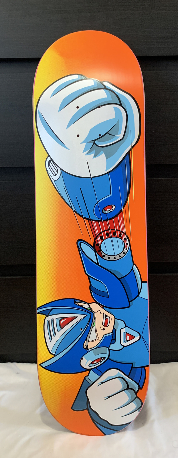 Jk Industries Rockman Mega Man Skateboard Deck 8.5 Hook ups Jeremy Klein Jk Industries Rockman Mega Man Skateboard Deck 8.5 Hook ups Jeremy Klein