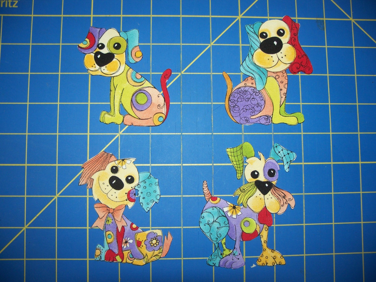 Iron on Appliques - Loralie Harris Joyful Dogs (3 Options)