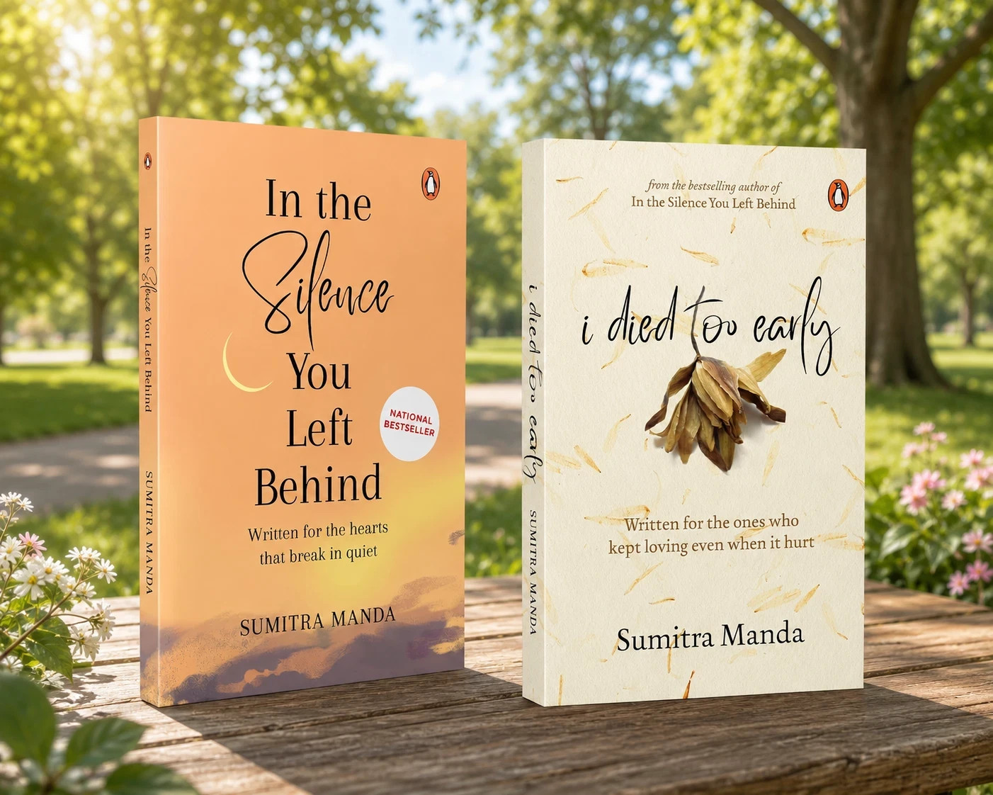 In the Silence You Left Behind & I Died Too Early Paperback Book In the Silence You Left Behind & I Died Too Early Paperback Book