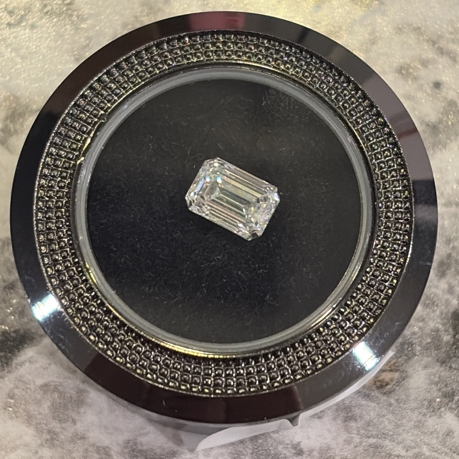 0.92 Carat Emerald Lab-Grown Diamond D Color VVS2Clarity IGI Certified $855 MSRP