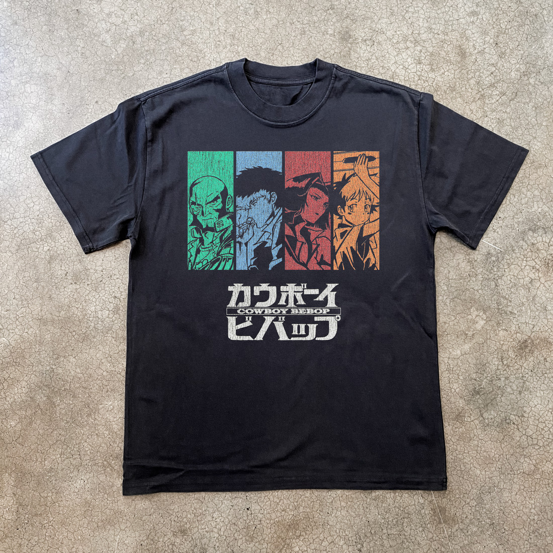 Cowboy Bebop 1998 T-Shirt Vintage Anime Spike Spiegel Retro Tee