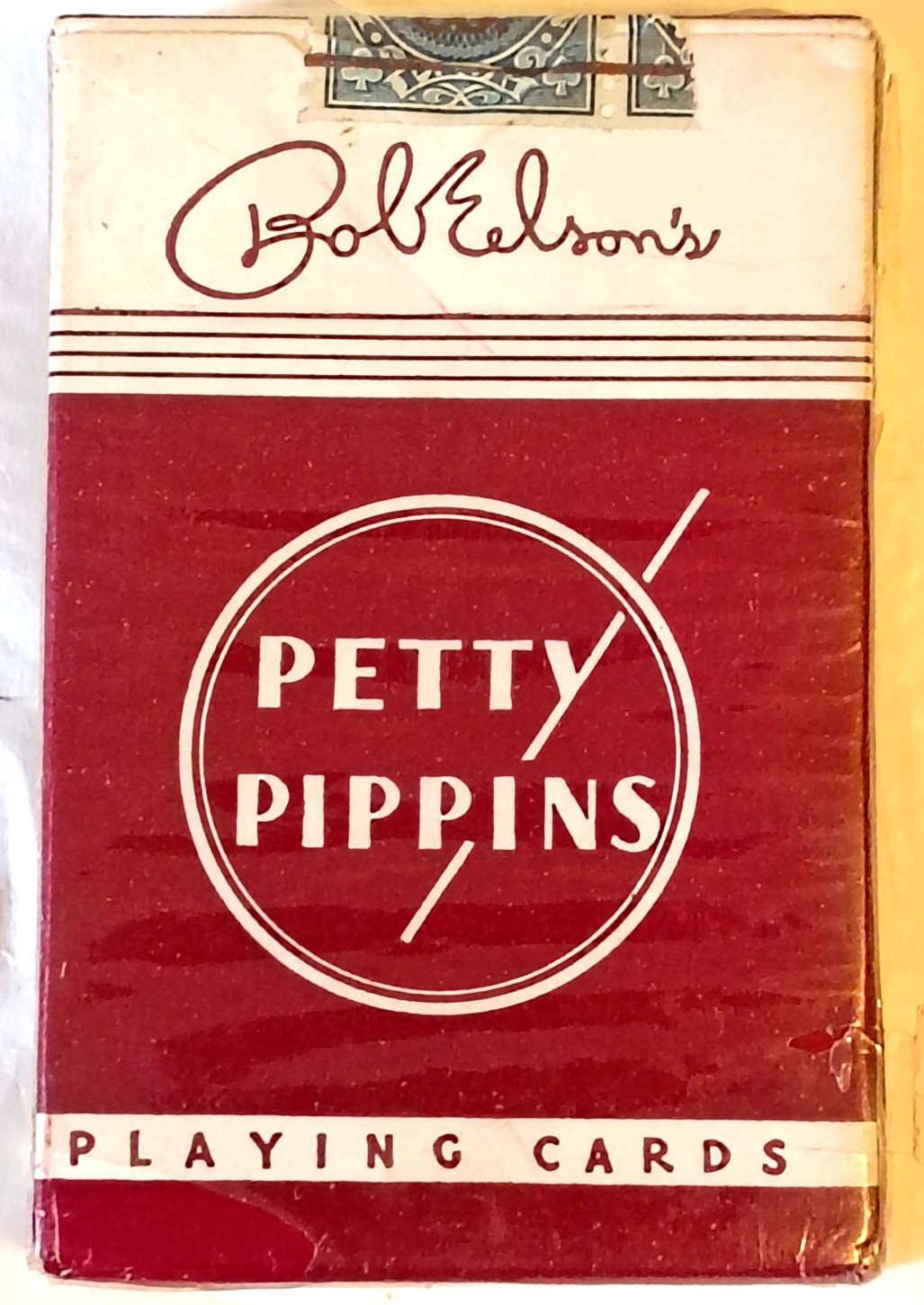 Vintage 1940s Bob Elson's Petty Pippins Playing Cards SEALED New Old Stock Pinup Vintage 1940s Bob Elson's Petty Pippins Playing Cards SEALED New Old Stock Pinup