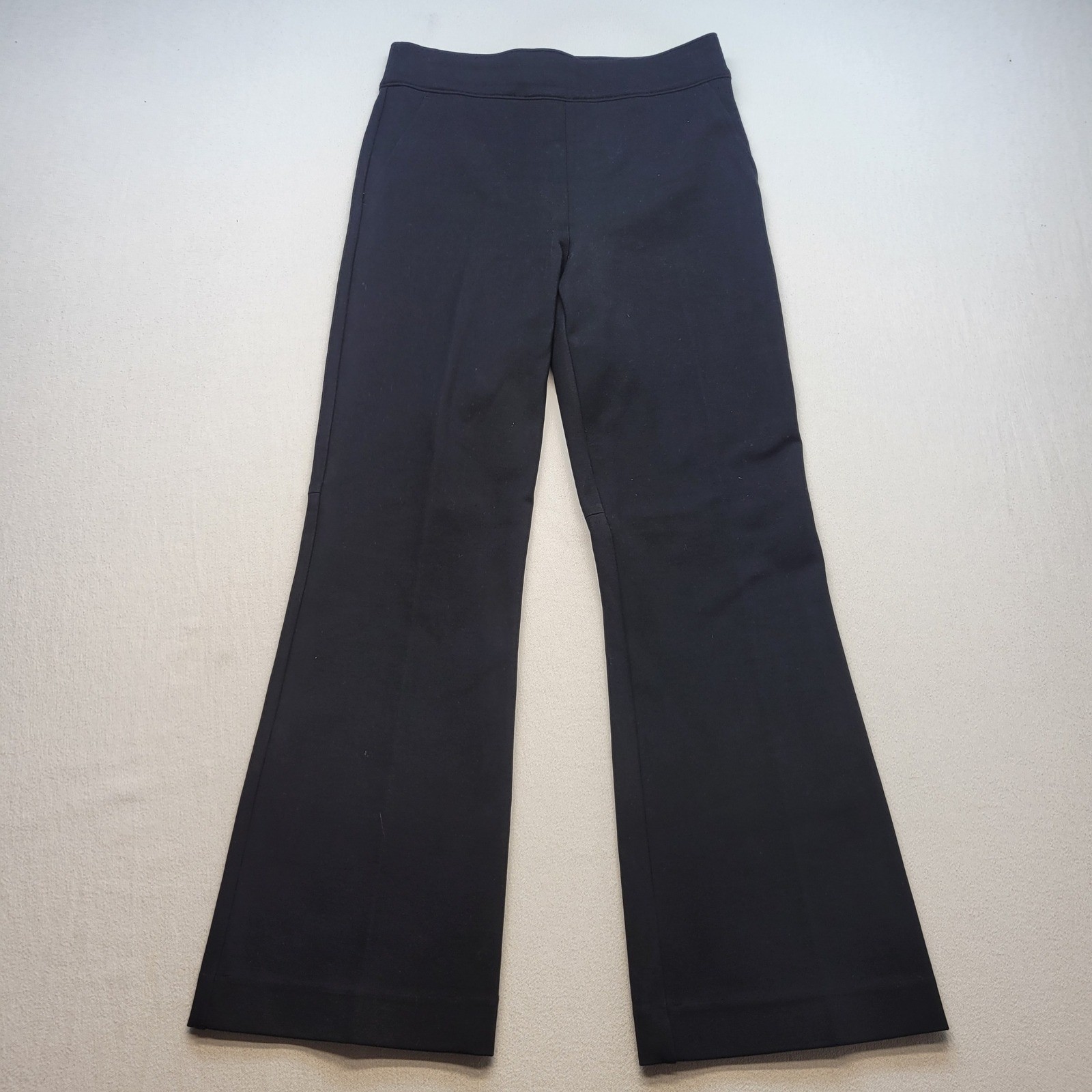 Spanx The Perfect Pant Women Small Black Flare Ponte Pull On 20386R Spanx The Perfect Pant Women Small Black Flare Ponte Pull On 20386R