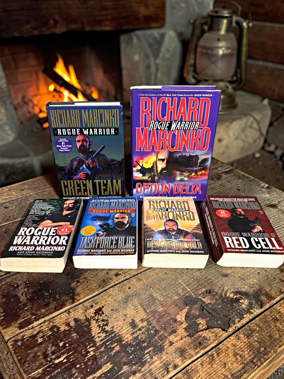 Richard Marcinko John Weisman Rogue Warrior Mixed Lot 6 Green Team Red Cell