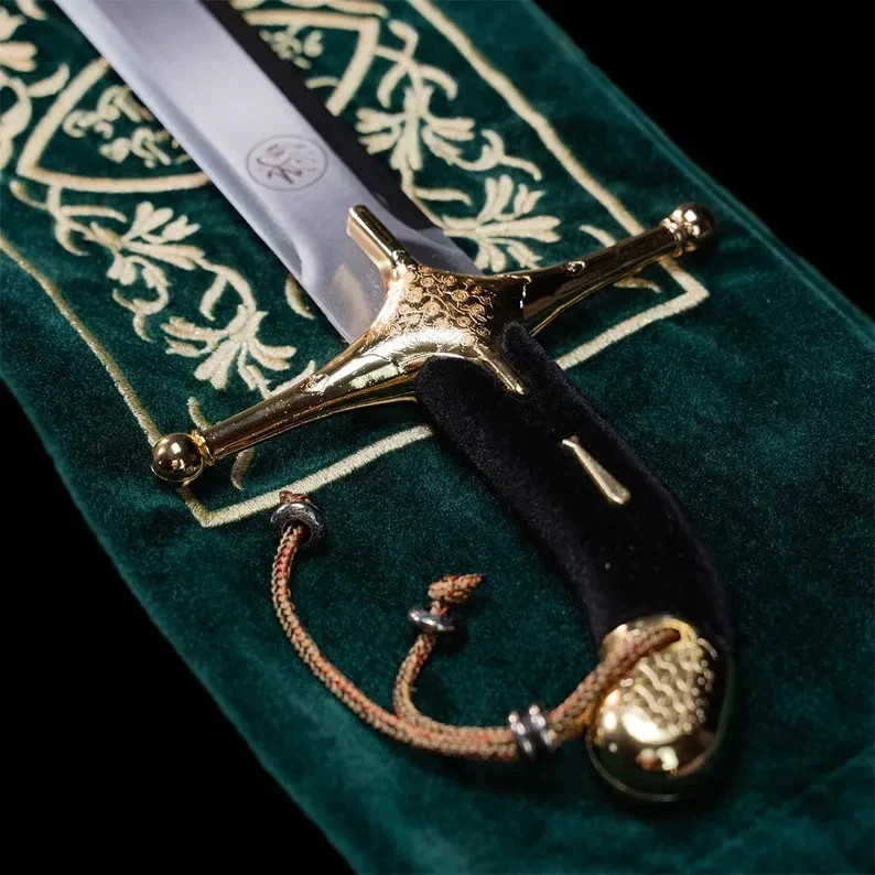 Muhammad Sword with Pouch Handmade Al-Qadeeb Style Islamic Sword Muhammad Sword with Pouch Handmade Al-Qadeeb Style Islamic Sword