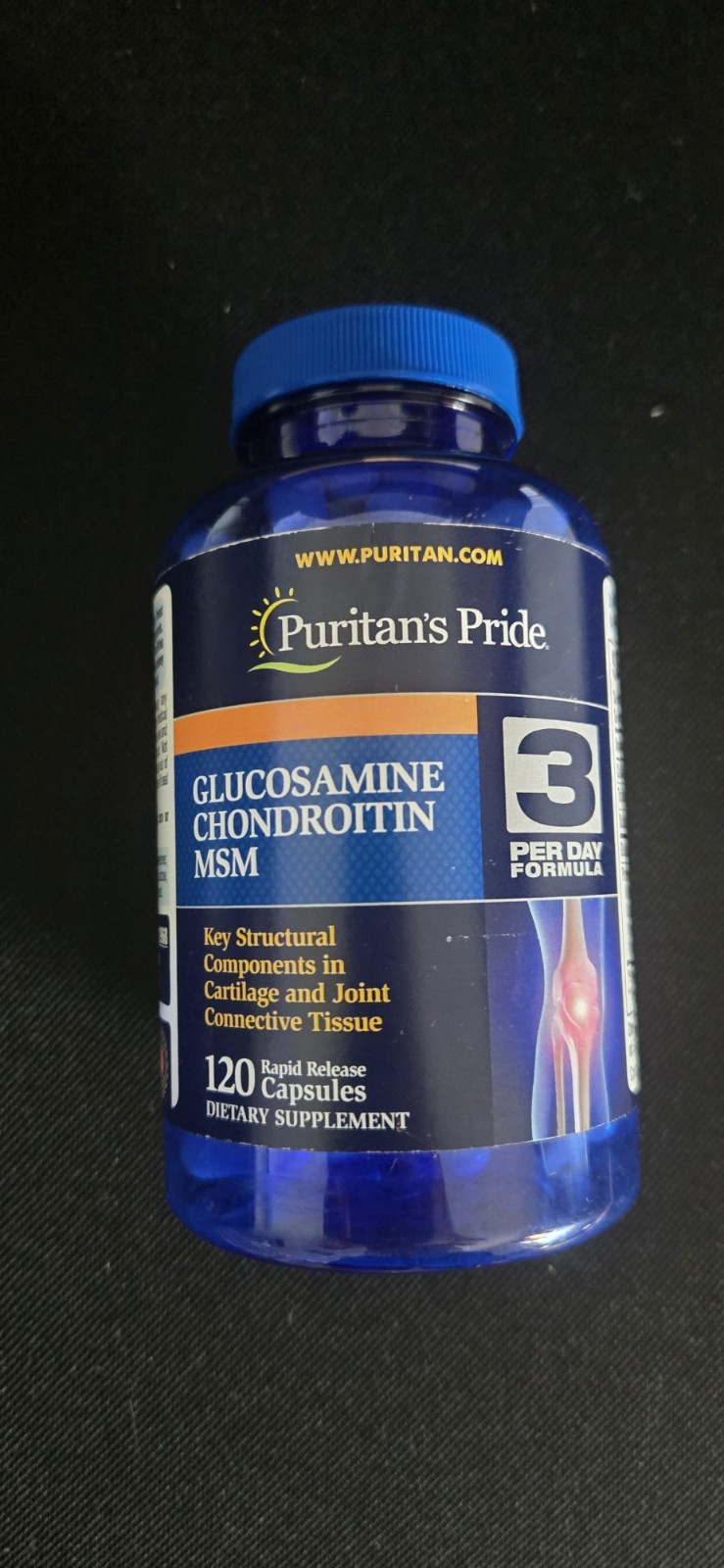 Puritan\'s Pride Double Strength Glucosamine Chondroitin MSM Joint EXP 09/27 Puritan\'s Pride Double Strength Glucosamine Chondroitin MSM Joint EXP 09/27