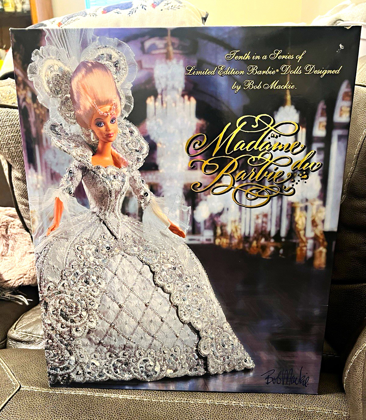 Mattel Barbie Bob Mackie Madame du Barbie LE Doll 11.5in COA 1998 17934 Mattel Barbie Bob Mackie Madame du Barbie LE Doll 11.5in COA 1998 17934