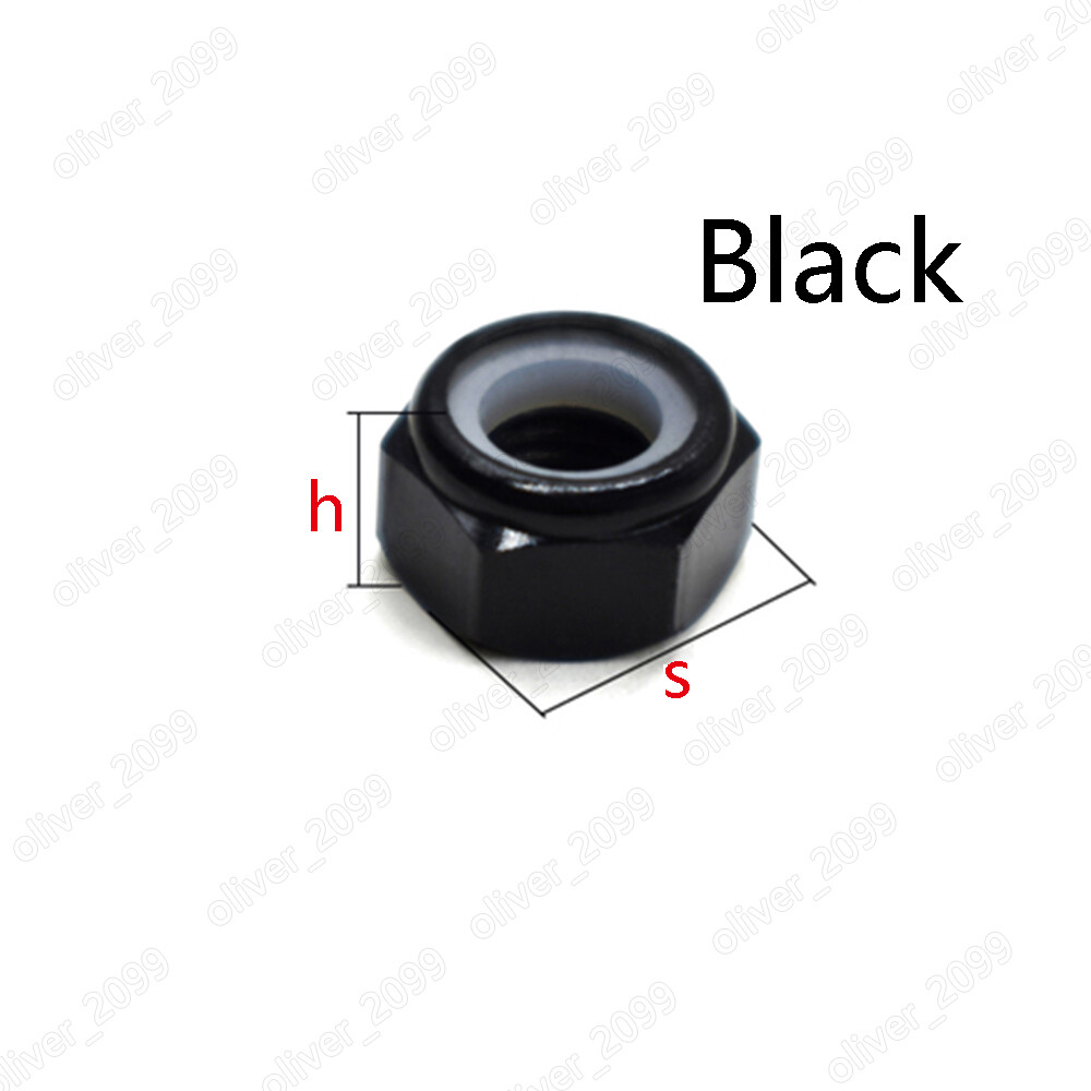 Colorful Aluminum 6061 Nylon Insert Lock Nuts Hex Nylock Nuts M2 M3 M4 M5 M6 M8 Colorful Aluminum 6061 Nylon Insert Lock Nuts Hex Nylock Nuts M2 M3 M4 M5 M6 M8