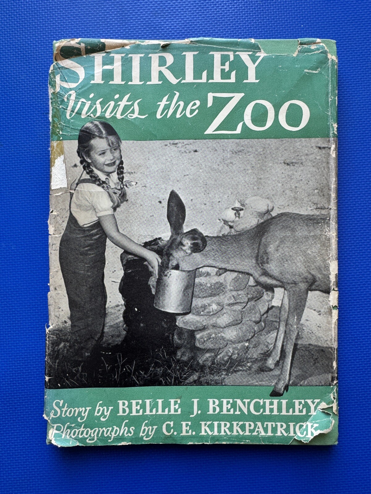 Shirley Visits The Zoo 1946 1st Edition Signed w/ Letter from Belle Benchley Shirley Visits The Zoo 1946 1st Edition Signed w/ Letter from Belle Benchley